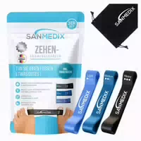 Sanmedix Hallux Valgus Trainingsband Set 3 St