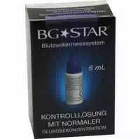 Bgstar Kontrolllösung Normal 6 ml Lösung