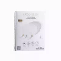 Moonlex Ffp2 Maske 5 Lagig Einzeln Foliert Weiß Made In Europe 10 St