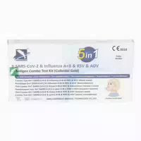Sars Cov 2 & Influenza A B & Rsv & Adv Antigen Combo Test Kit 1 st Test