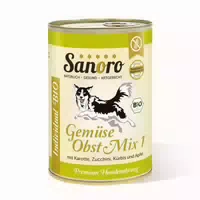 Sanoro Bio Gemüse Obst Mix 1 Pur Mit Bio Karotte & Bio Zucchini