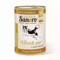 Sanoro Hirsch Pur Pures Muskelfleisch Vom Hirsch