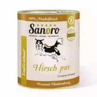 Sanoro Hirsch Pur Pures Muskelfleisch Vom Hirsch