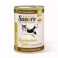Sanoro Kaninchen Pur Pures Muskelfleisch Vom Kaninchen