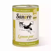 Sanoro Lamm Pur Pures Muskelfleisch Vom Lamm & Schaf