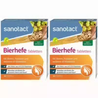 Sanotact Bierhefe Flocken 100 g Pulver