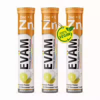 Eväm Vitamin C Zink Brausetabletten 3er Pack