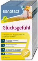 Sanotact Glücksgefühl Großpackung • Natürlicher Stimmungsaufheller Hochdosiert, mit Vitaminen