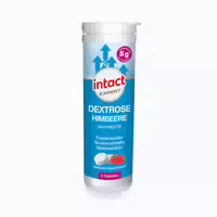 Intact Expert Dextrose Himbeere Kautabletten 8x5,7 G