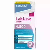 Sanotact Laktase Direkt 4 500 100 St Tabletten