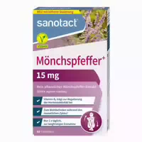Sanotact Mönchspfeffer 15mg Tabletten