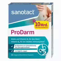 Sanotact Prodarm Kapseln, 10 Mrd 20 St