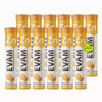 Zink Brausetabletten 10mg Immunsystem Haut 2er Pack 40 st