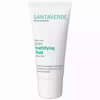 Santa Verde Pure Mattifying Fluid Aloe Vera Ohne Duft 30 Ml Lotion