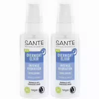 Sante Overnight Elixier mit Hyaluron & Bio Aloe Vera für Trockenes Haar