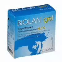 Biolan Gel Augentropfen 20 X 0 45 ml Augentropfen