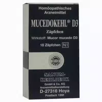 Mucedokehl D 3 Zäpfchen 10 st