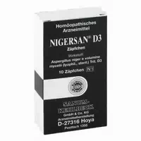 Nigersan D 3 Suppositorien 10 St Suppositorien
