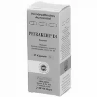 Pefrakehl Kapseln D 4 20 st Kapseln