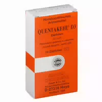 Quentakehl D 3 Suppositorien 10 st Suppositorien