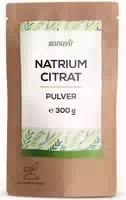 Sanutrition Reines Natriumcitrat | 100% Trinatriumcitrat ohne Zusätze