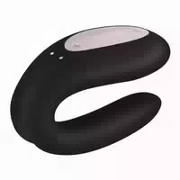 Satisfyer Double Joy Paarvibrator Schwarz