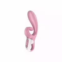 Satisfyer Hug Me Rabbit Vibrator With Tongue Tip For Clitoris Stimulation
