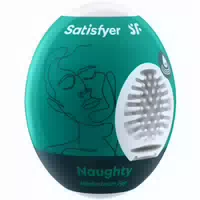 Satisfyer Satisfyer Naughty Masturbator Ei Weiss