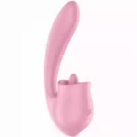Satisfyer Satisfyer Tongue Genius Klitoris & g Punkt Vibrator Pink