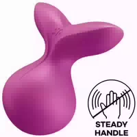 Satisfyer Viva La Vulva 3ay On Vibrator Violet