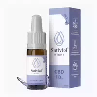 Sativiol Night Cbd Öl 10% Melisse Melatonin 10 ml