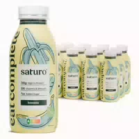 Saturo Trinkmahlzeit Banane | Vegane Astronautennahrung 6 st
