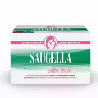 Saugella Cotton Touch Postpartale Binden 10 Stück Saugella