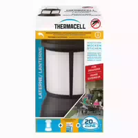Thermacell Mückenabwehr Laterne, ohne Wirkstoff Mückenschutz Gerät mit Led Licht 1 st