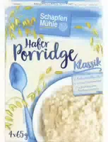 Schapfenmühle Porridge Hafermahlzeit Natur