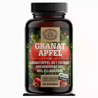 Scheunengut Granatapfel Extrakt 45:1 | Hochdosiert mit Mindestens 40% Ellagsäure & Polyphenolen