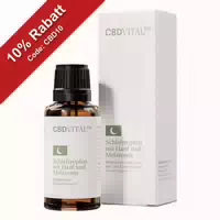 Cbd Vital Schlaftropfen mit Hanf & Melatonin das Original