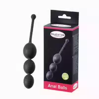 Malesation Analkette aus Silikon im Ergonomischen Design 1 st
