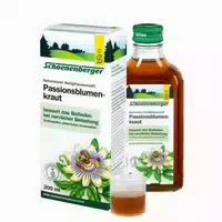 Schoenenberger Naturreiner Heilpflanzensaft Passionsblumenkraut 200 Ml Saft