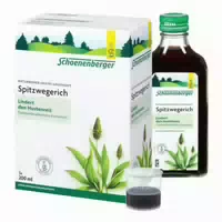 Schoenenberger Naturreiner Heilpflanzensaft Spitzwegerich 3x200 ml