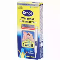 Scholl Stift zur Behandlung von Warzen und Fußwarzen
