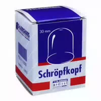 Schröpfkopf 3 cm Glas 1 st