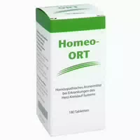 Homeo Ort Tabletten 180 st