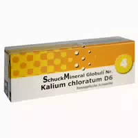 Schuckmineral Globuli 4 Kalium Chloratum 7,5 G