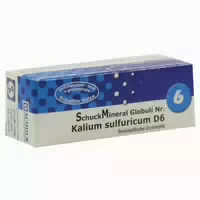 Schuckmineral Globuli 6 Kalium Sulfuricu 7,5 G