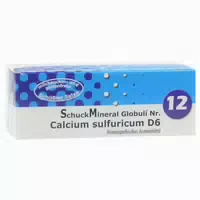 Schuckmineral Globuli 12 Calcium Sulfuri 7,5 g