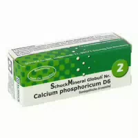 Schuckmineral Globuli 2 Calcium Phosphoricum D 6 7 5 g Globuli