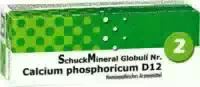 Schuckmineral Globuli 2 Calcium Phosphoricum D 6 7 5 G Globuli