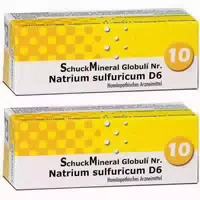 Schuckmineral Globuli Nr 10 Natrium Sulfuricum D6