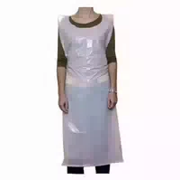 Schürze Einmal Pe Weiß 125 Cm Unsteril